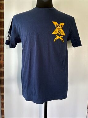 NYPD AVE RANGE CONEY ISLAND DOUBLE SIDED GRAPHIC T-SHIRT SIZE LARGE